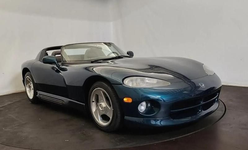 Vert Occasion 1995 Dodge Viper Cabriolet | 65 000 € - Image 1/4