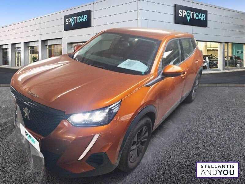 Orange Utilisé 2021 Peugeot 2008 Active SUV | 14 990 € (Prix juste) - Image 1/4