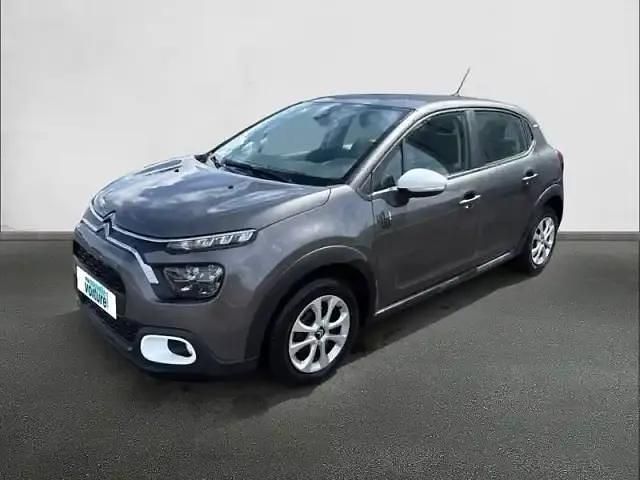 Gris Utilisé 2024 Citroën C3 PureTech Citadine | 13 990 € (Prix assez cher) - Image 1/4