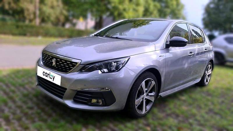 Gris Utilisé 2019 Peugeot 308 GT-line Berline | 9 790 € (Prix juste) - Image 1/4