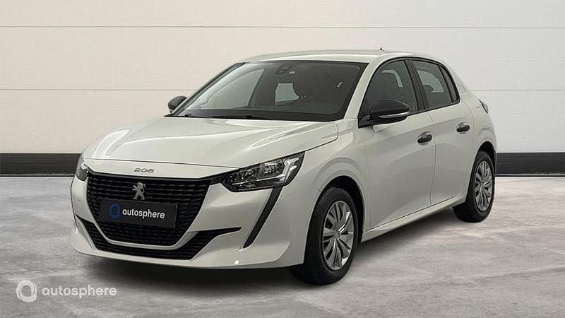 Blanc Utilisé 2021 Peugeot 208 S Citadine | 10 499 € (Prix juste) - Image 1/4