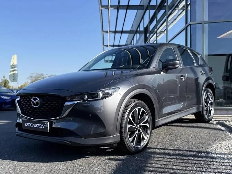 Gris Utilisé 2022 Mazda CX-5 SUV | 24 900 € (Prix juste) - Image 1/4