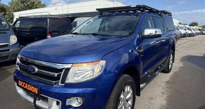 Bleu Utilisé 2014 Ford Ranger Limited Pick-up | 17 990 € - Image 1/4