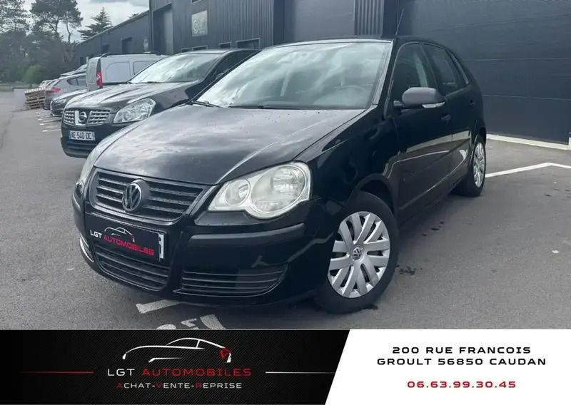 Noir Utilisé 2009 VW Polo Citadine | 4 990 € (Prix juste) - Image 1/4