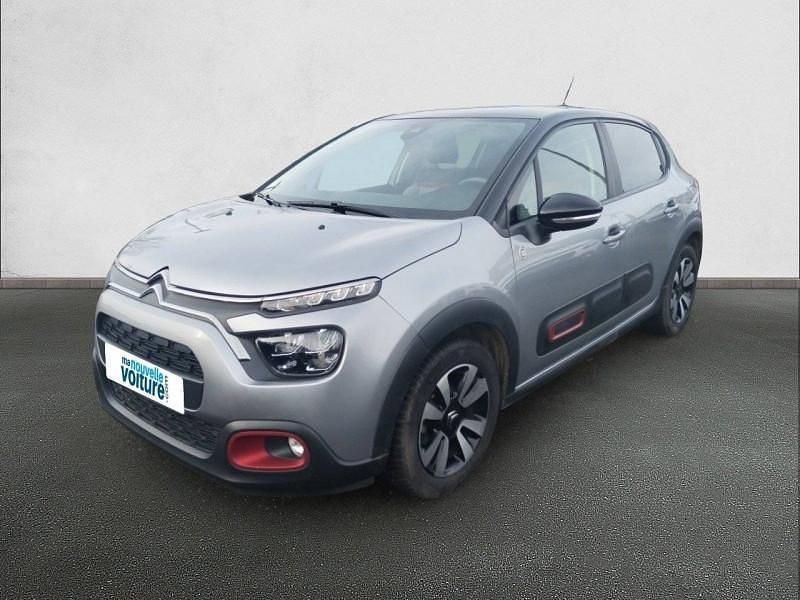 Gris Occasion 2020 Citroën C3 PureTech Citadine | 9 990 € (Prix juste) - Image 1/4