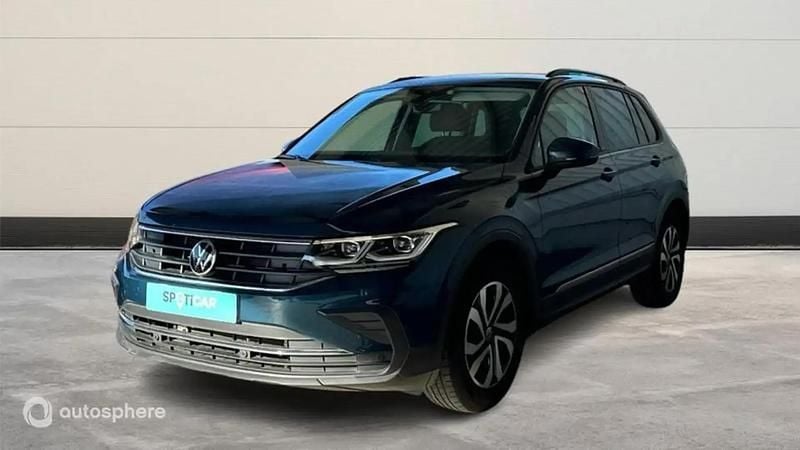 Bleu Utilisé 2021 VW Tiguan Active SUV | 29 499 € (Prix assez cher) - Image 1/4