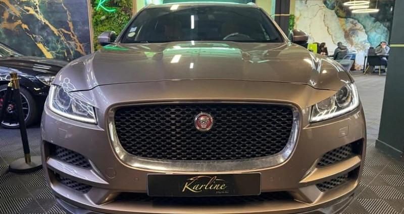 Occasion Jaguar F-Pace Portfolio 179 ch (131 kW) 2016 Brun SUV