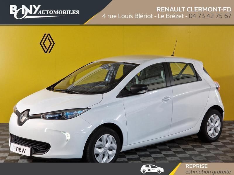 Blanc glacier Utilisé 2019 Renault Zoe Life Citadine | 9 299 € (Prix juste) - Image 1/4