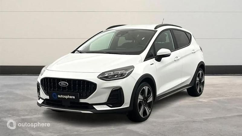 Blanc Utilisé 2022 Ford Fiesta Active Citadine | 16 499 € (Prix juste) - Image 1/4
