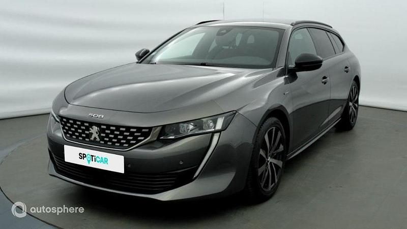 Gris Utilisé 2019 Peugeot 508 GT-line Break | 19 978 € - Image 1/4