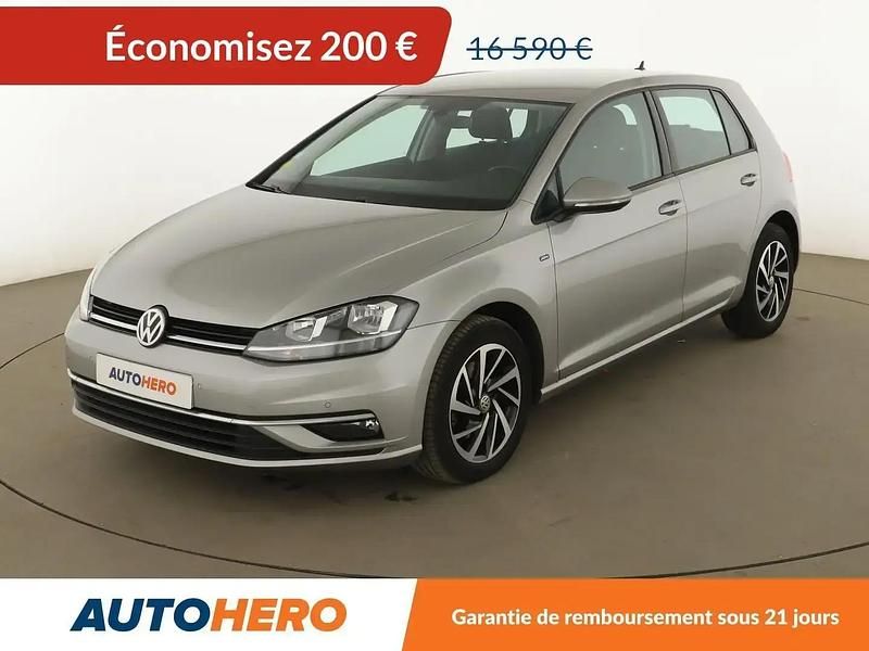 Gris Occasion 2019 VW Golf VII Berline | 16 390 € (Prix assez cher) - Image 1/2