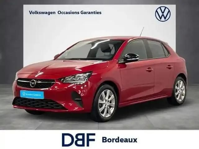 Rouge Occasion 2023 Opel Corsa Edition Berline | 12 399 € (Prix juste) - Image 1/4