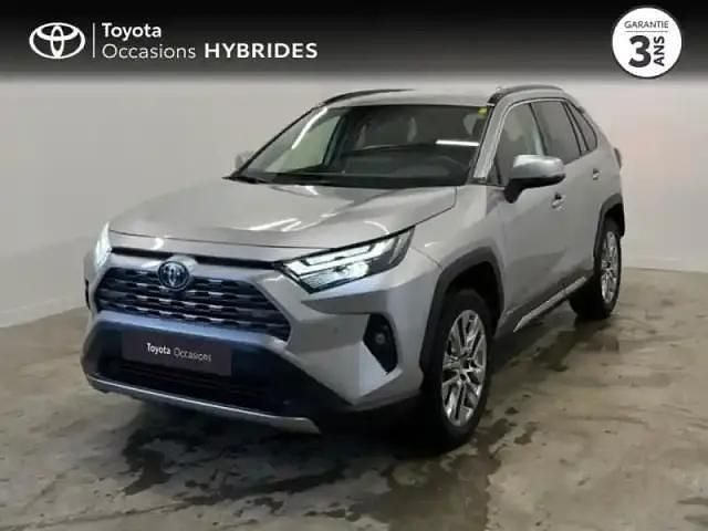 Gris acier métallisé Occasion 2024 Toyota RAV4 Hybrid Lounge SUV | 40 990 € (Prix juste) - Image 1/4