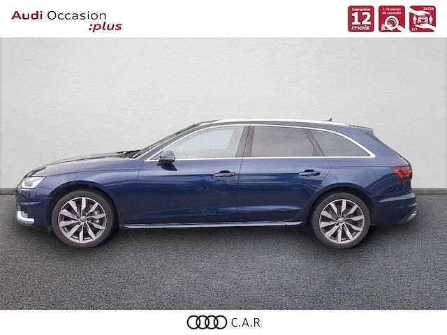 Occasion Audi A4 Ambition 190 ch (139 kW) 2020 Bleu navarre métallisé Break