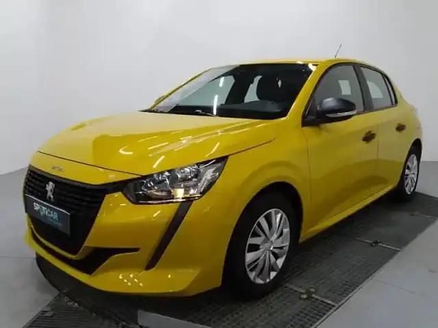 Jaune Utilisé 2021 Peugeot 208 S Citadine | 10 490 € (Prix juste) - Image 1/4