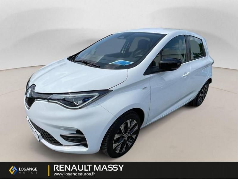 Blanc Utilisé 2021 Renault Zoe LIMITED Citadine | 15 490 € (Prix cher) - Image 1/4