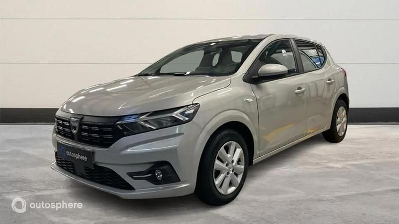 Gris Utilisé 2022 Dacia Sandero Comfort Berline | 12 999 € (Prix juste) - Image 1/4
