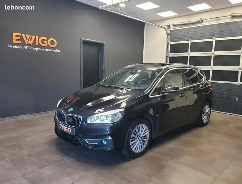 Noir Utilisé 2017 BMW 218 Luxury Line Monospace | 14 990 € (Prix juste) - Image 1/4