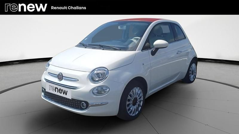 Beige Utilisé 2019 Fiat 500C Lounge Cabriolet | 12 490 € (Prix juste) - Image 1/4