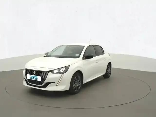 Blanc banquise Utilisé 2022 Peugeot 208 S Citadine | 13 190 € (Prix juste) - Image 1/4