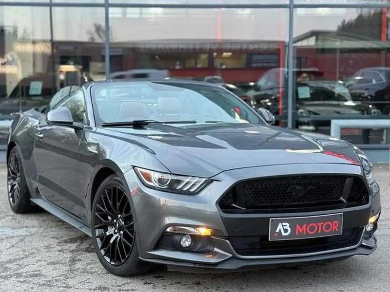 Gris Occasion 2016 Ford Mustang Cabriolet | 27 990 € (Bon prix) - Image 1/4