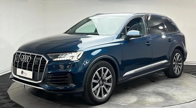 Occasion Audi Q7 Advanced Plus 340 ch (250 kW) 2021 Bleu SUV
