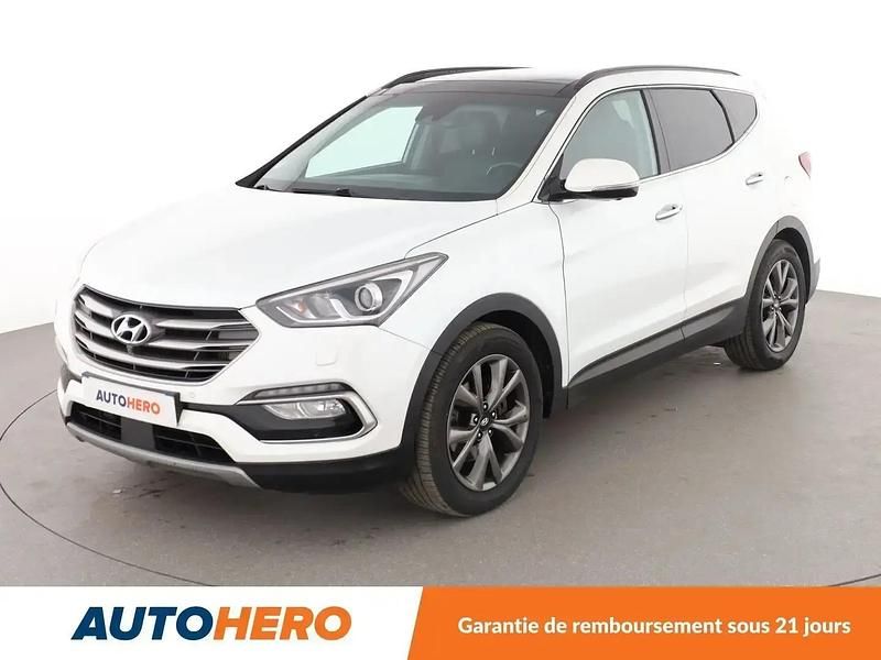 Blanc Utilisé 2015 Hyundai Santa Fe SUV | 19 090 € (Bon prix) - Image 1/2