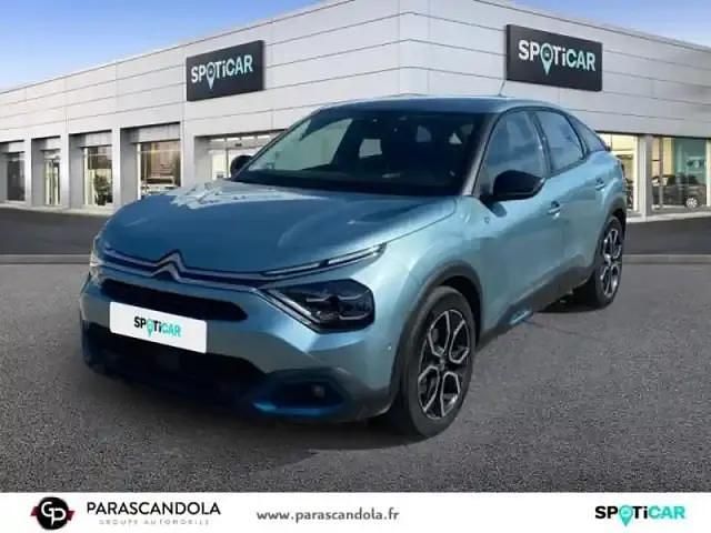 Bleu Utilisé 2022 Citroën e-C4 Feel Berline | 16 990 € (Prix juste) - Image 1/4