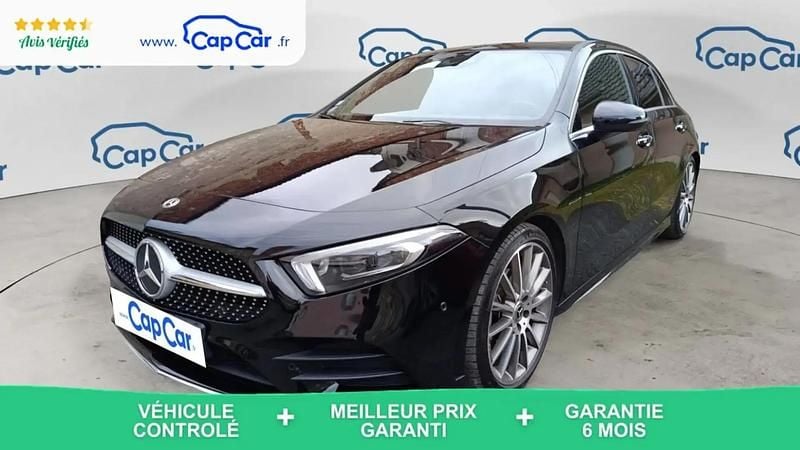 Noir Occasion 2020 Mercedes A180 AMG line Berline | 23 690 € (Prix juste) - Image 1/4