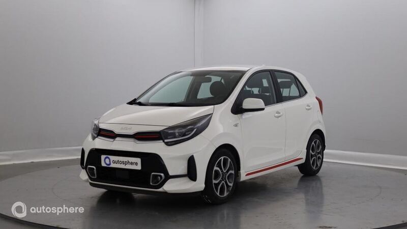 Blanc Utilisé 2022 Kia Picanto GT-Line Citadine | 11 899 € (Prix juste) - Image 1/4