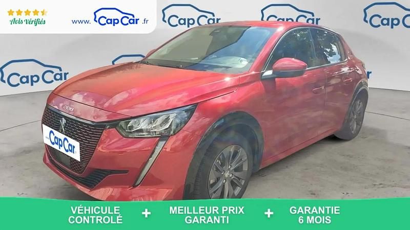 Rouge Utilisé 2021 Peugeot e-208 Allure Citadine | 14 090 € (Prix juste) - Image 1/4