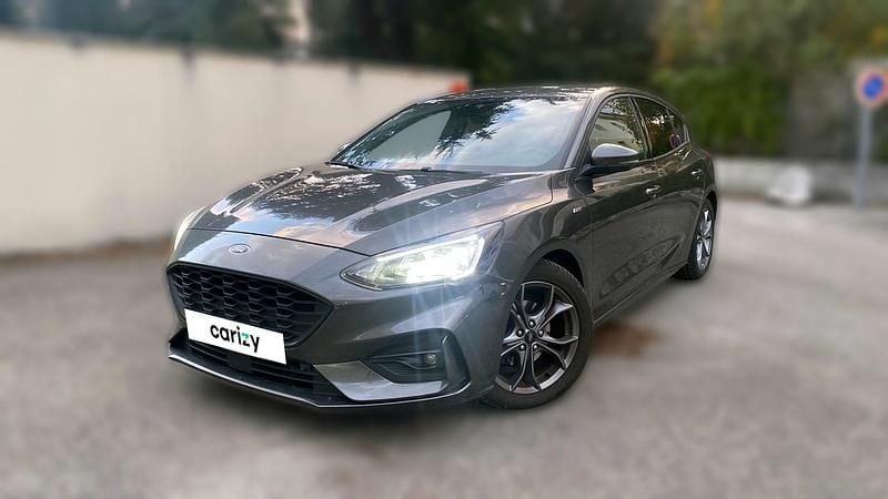 Gris Utilisé 2021 Ford Focus ST-Line Berline | 16 296 € (Bon prix) - Image 1/4