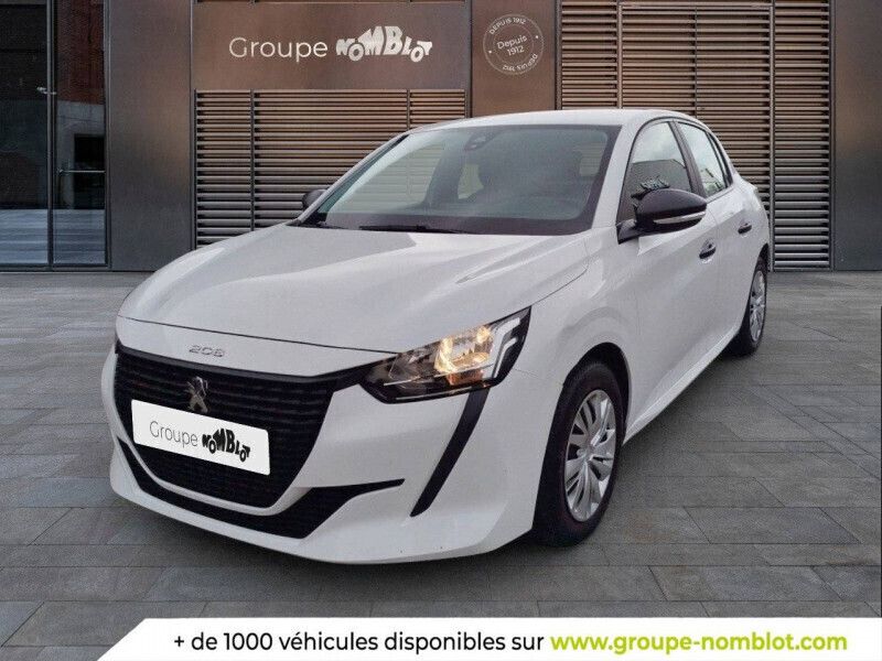 Blanc Utilisé 2021 Peugeot 208 S Citadine | 10 290 € (Bon prix) - Image 1/4