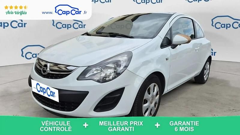 Blanc Utilisé 2013 Opel Corsa Citadine | 4 290 € (Bon prix) - Image 1/4