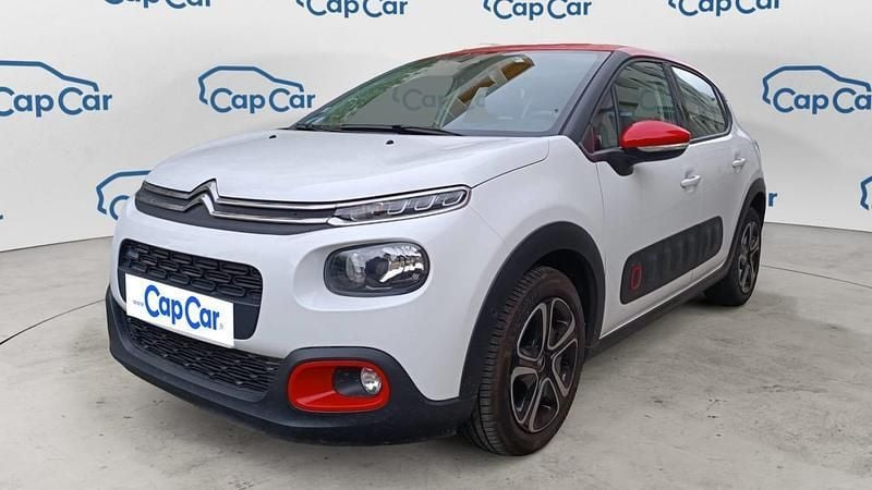 Blanc Utilisé 2017 Citroën C3 PureTech Citadine | 9 990 € (Bon prix) - Image 1/3