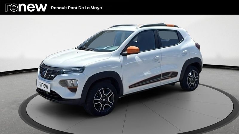 Blanc Utilisé 2022 Dacia Spring Comfort Plus Citadine | 10 300 € (Prix juste) - Image 1/3