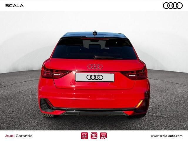 Occasion Audi A1 Sportback S-line plus 116 ch (85 kW) 2025 Rouge progressif métallisé noir mythe métallisé Citadine