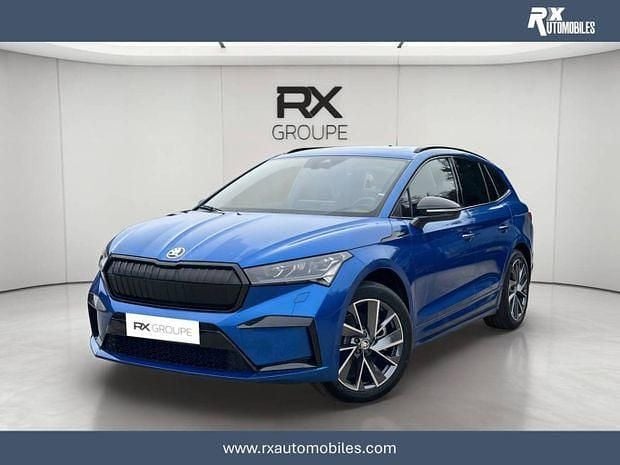 Bleu Nouvelle 2024 Skoda Enyaq iV SportLine SUV | 39 900 € (Super prix) - Image 1/4