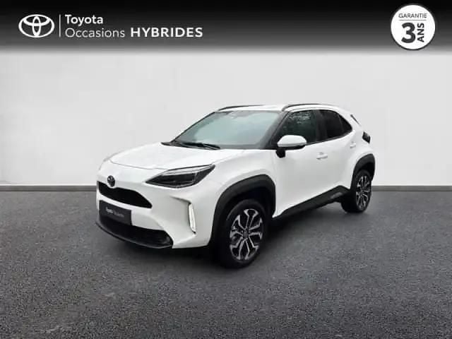 Blanc Occasion 2024 Toyota Yaris Hybrid Design SUV | 24 990 € (Prix juste) - Image 1/4