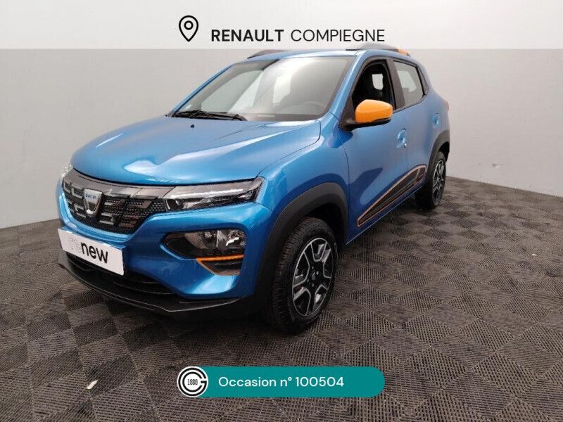 Bleu Utilisé 2021 Dacia Spring Comfort Plus Citadine | 9 990 € (Prix juste) - Image 1/4