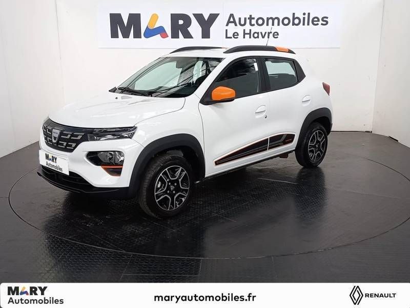 Blanc Utilisé 2022 Dacia Spring Comfort Plus Citadine | 9 990 € (Prix juste) - Image 1/3