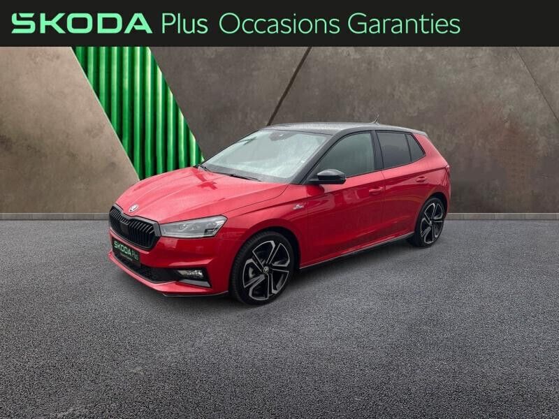 Rouge Utilisé 2025 Skoda Fabia Monte Carlo Berline | 24 490 € - Image 1/4