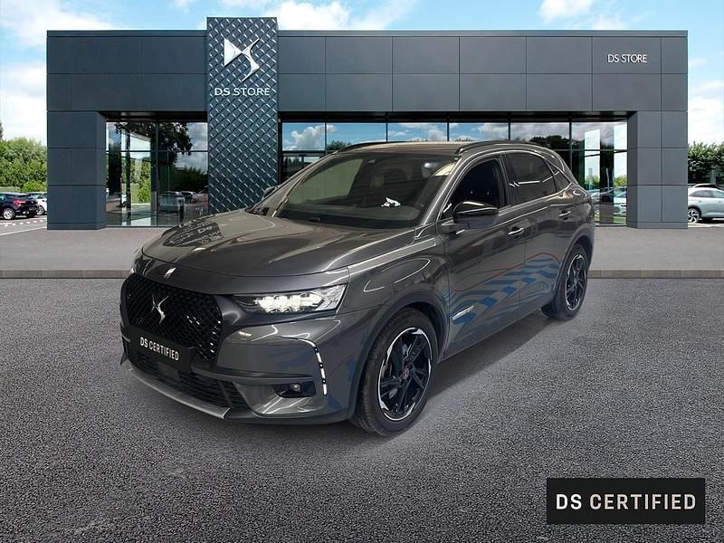 Gris Utilisé 2021 DS Automobiles DS7 Crossback Performance Line Plus SUV | 27 490 € (Prix juste) - Image 1/4