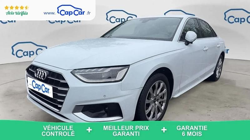 Blanc Occasion 2022 Audi A4 Business Berline | 20 990 € (Prix juste) - Image 1/4