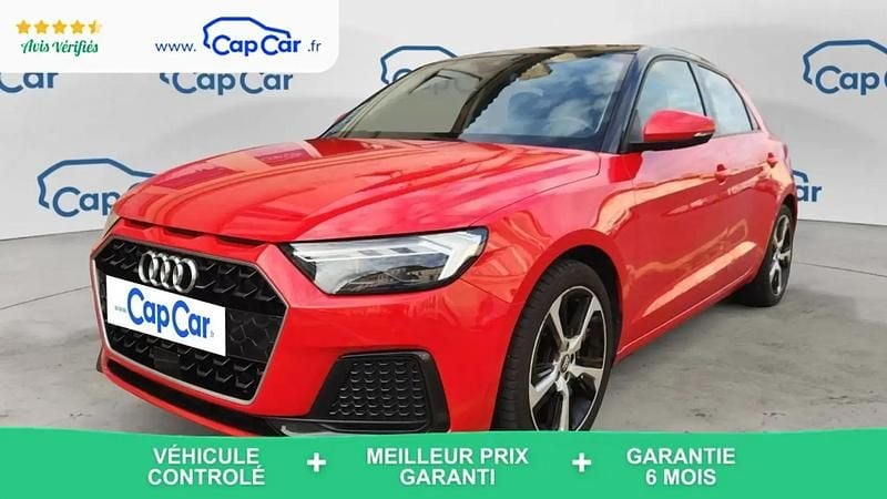 Rouge Utilisé 2020 Audi A1 Advanced Citadine | 16 490 € (Prix juste) - Image 1/4