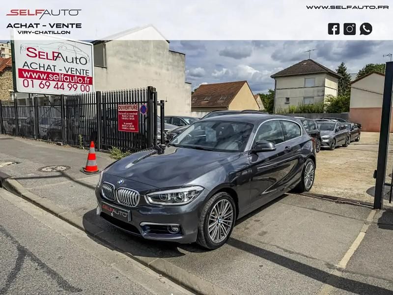 Gris Utilisé 2018 BMW 118 Citadine | 14 500 € (Bon prix) - Image 1/4