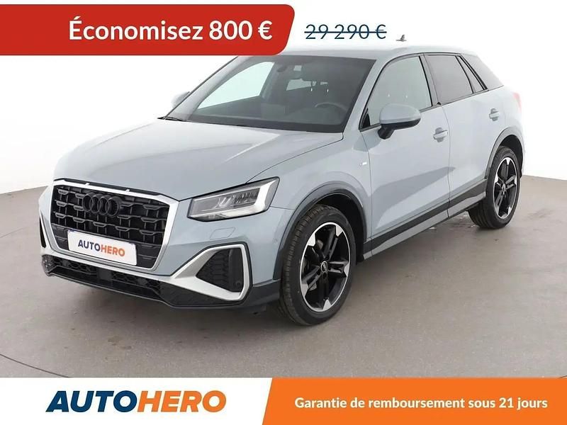 Gris Utilisé 2022 Audi Q2 S-Line SUV | 27 790 € (Prix juste) - Image 1/2