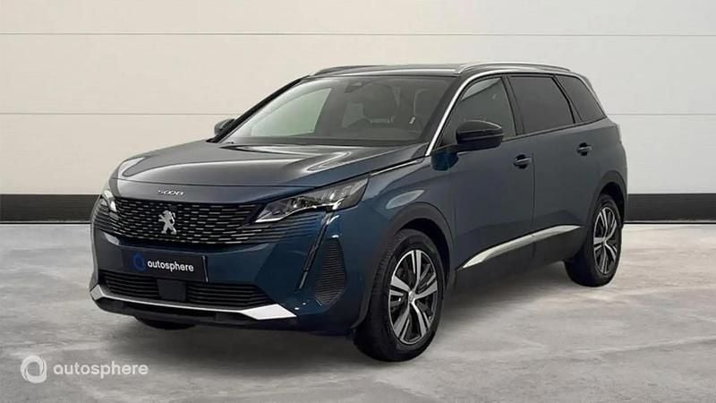 Blanc Utilisé 2024 Peugeot 5008 Allure Monospace | 33 299 € (Prix juste) - Image 1/4