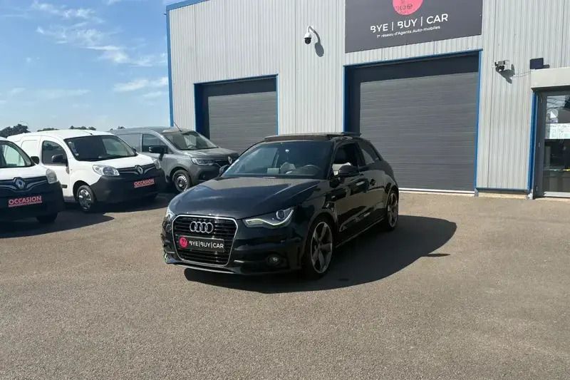 Noir Utilisé 2011 Audi A1 S-Line Citadine | 10 990 € (Prix juste) - Image 1/4