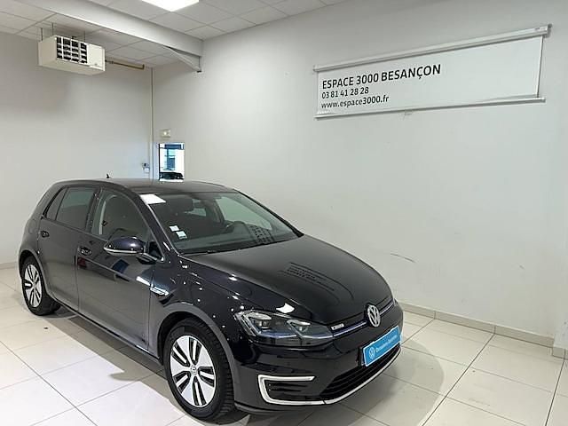 Noir Utilisé 2020 VW e-Golf Citadine | 12 980 € (Prix juste) - Image 1/4